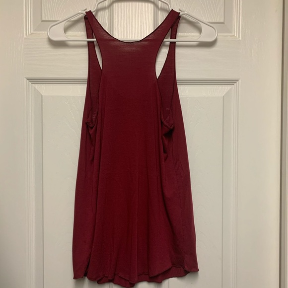 NWOT Soft Y&R Racerback Tank Top w/ Floral Design - Picture 3 of 5